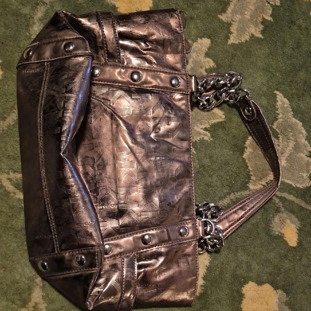 MICHAEL Michael Kors Metallic Shoulder Bag - Picture 6 of 7